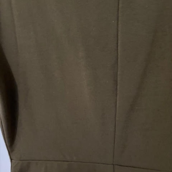 NWT Reformation Devyn Knit Dress is Olive Green Size S - Picture 6 of 7